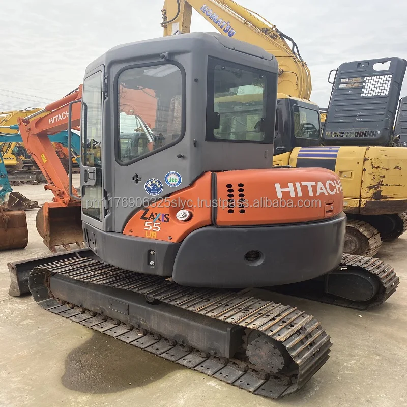 Used Hitachi ZX55 Excavators - Reliable Japanese Machines