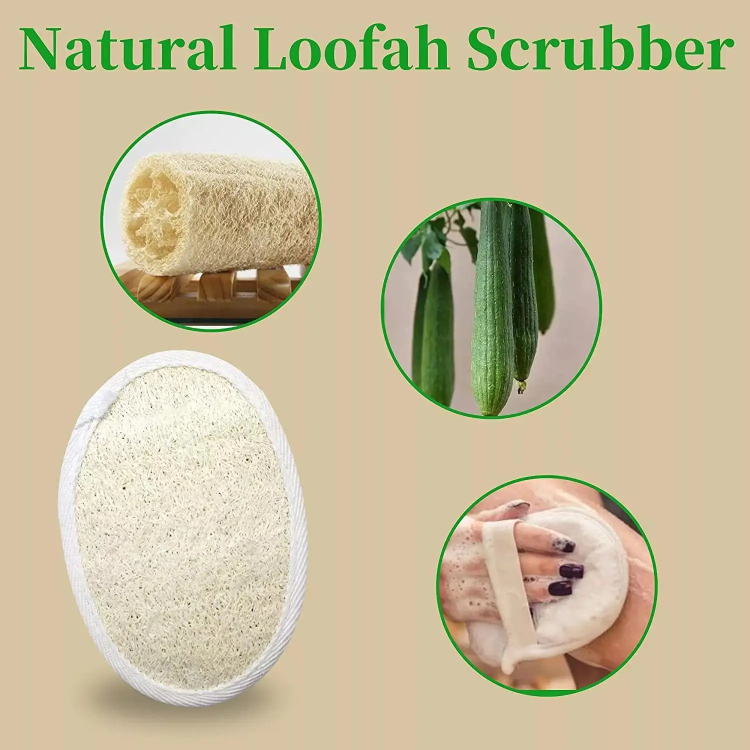 High Quality Bath Brush Ecofriendly Natural Zero Pollution Durable