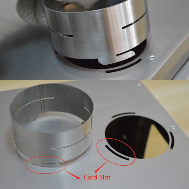 Outdoor ultralight quick release backpacking camping titanium tent heating stove