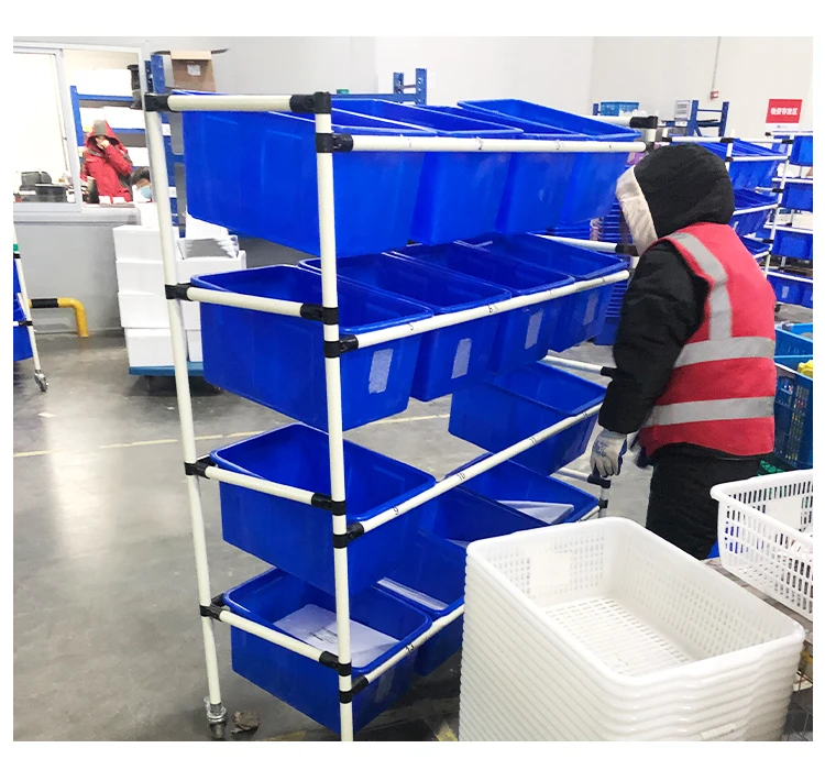 Warehouse Distribution Lorry Sorting TrolleyTurnover Trolley Pick up ...