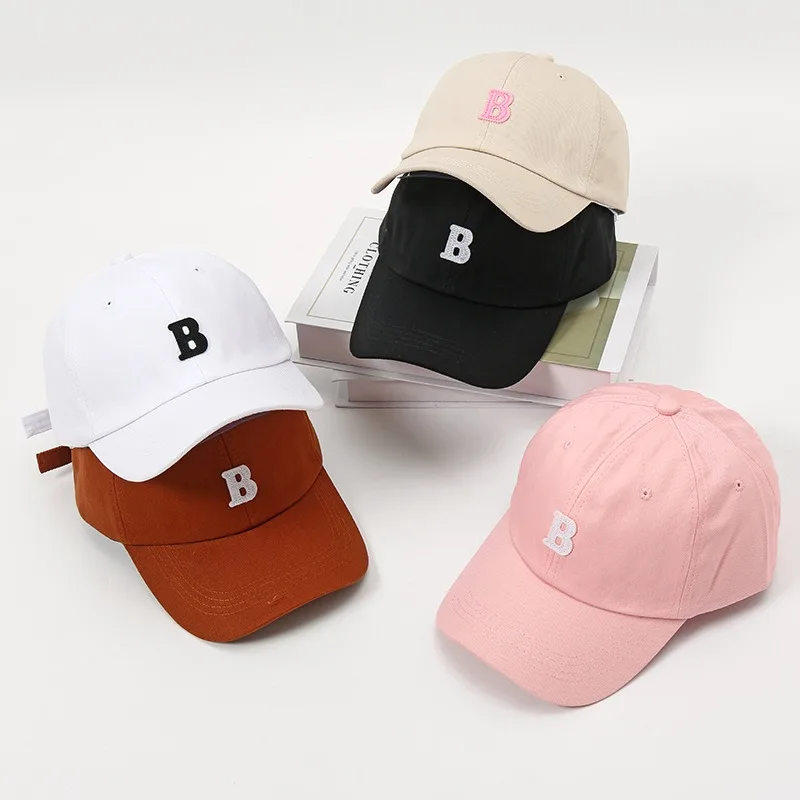 Wholesale New thousand bird B letter baseball cap men's and