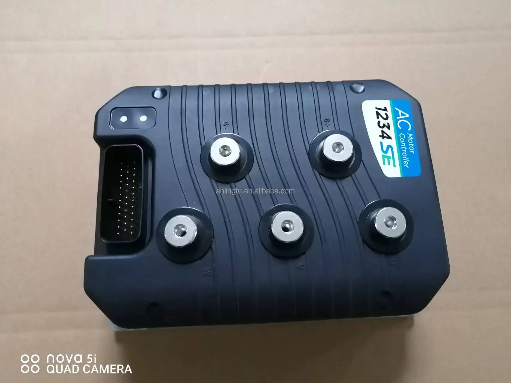 Regolatore Motore AC Curtis 1234SE-6332, 80V 350A, Usato, Per Carrelli Elettrici Ezgo.
