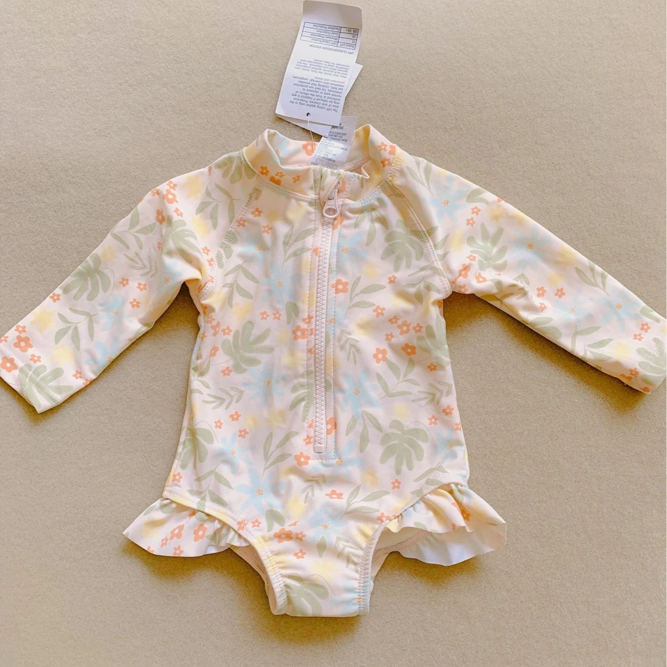 Girls Baby 0-3 Years Old Beautiful Color Long Sleeve Children's ...