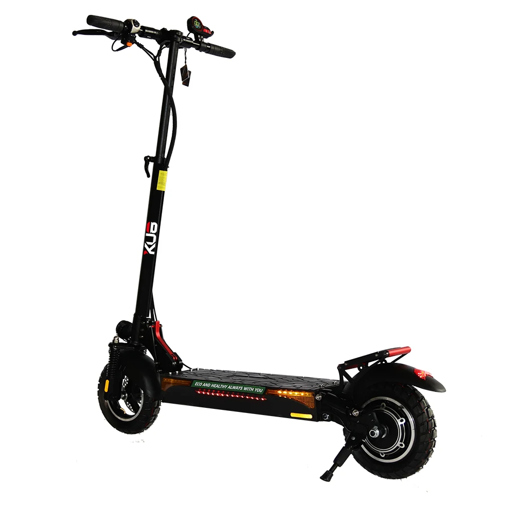 Foldable 48V 13Ah Electric Scooters Powerful for Adult 10 Inch Fat Wheel E-Scooter Drop Shipping EU US Fast Scooter Electric