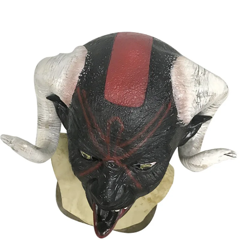 Deluxe Latex Realistic Animal Mask Ox Cosplay Halloween Party Props