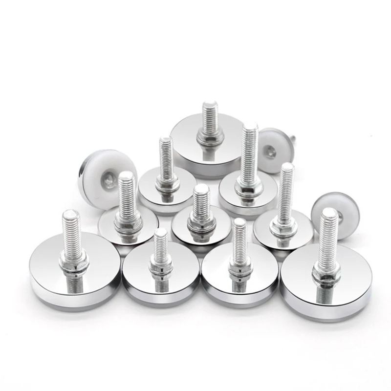 M6 M8 Furniture Chair Leveler Legs With Installation Screws For Adjustable Height For