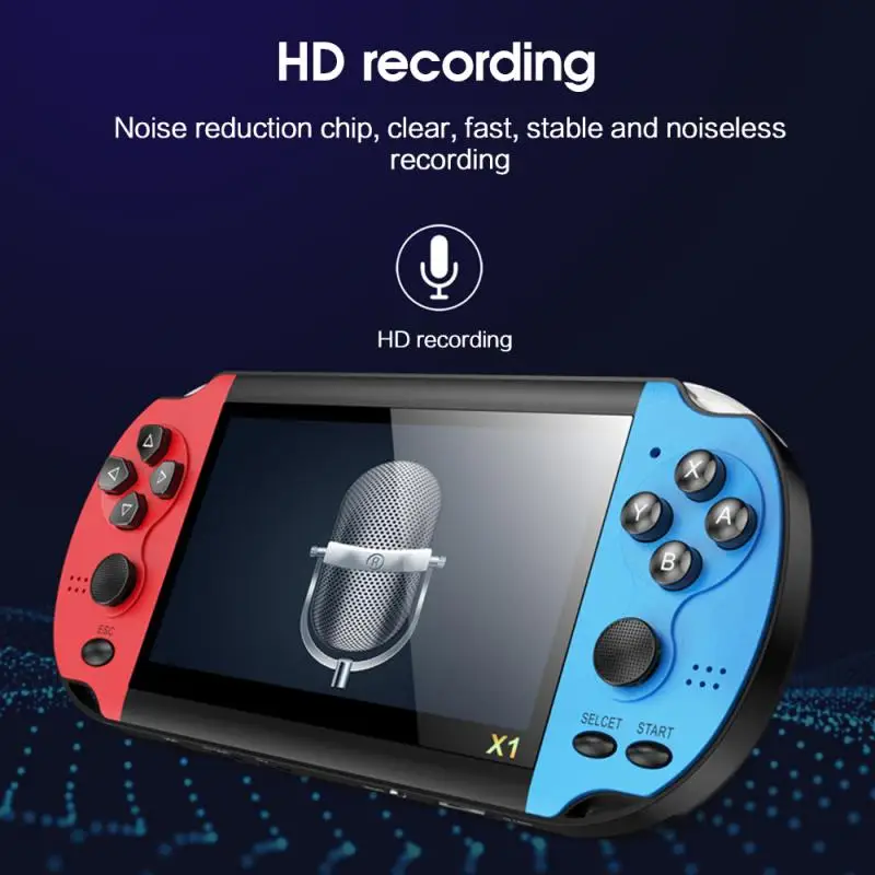 Классическая игровая консоль 3000 в 1 портативная с большим экраном HD 4 3 дюйма