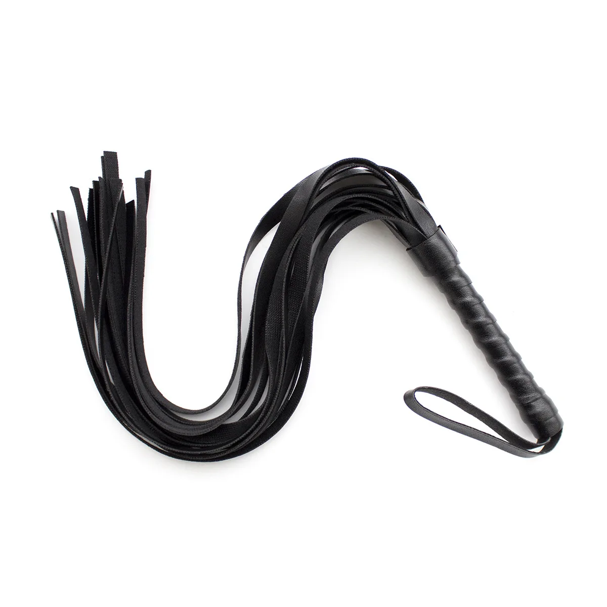 Jouets sexuels en cuir PU pour adultes, fouet long sexy BDSM bondage fétiche pour jeu de couple et flirt, pagaie SM