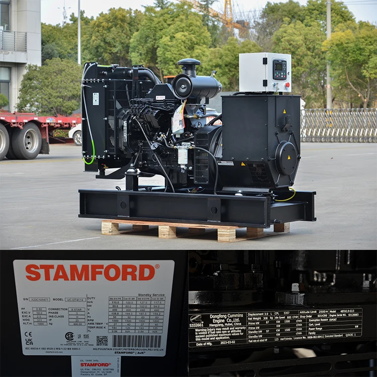 Electric 80kw Generator Soundproof - Reliable Power Solutions