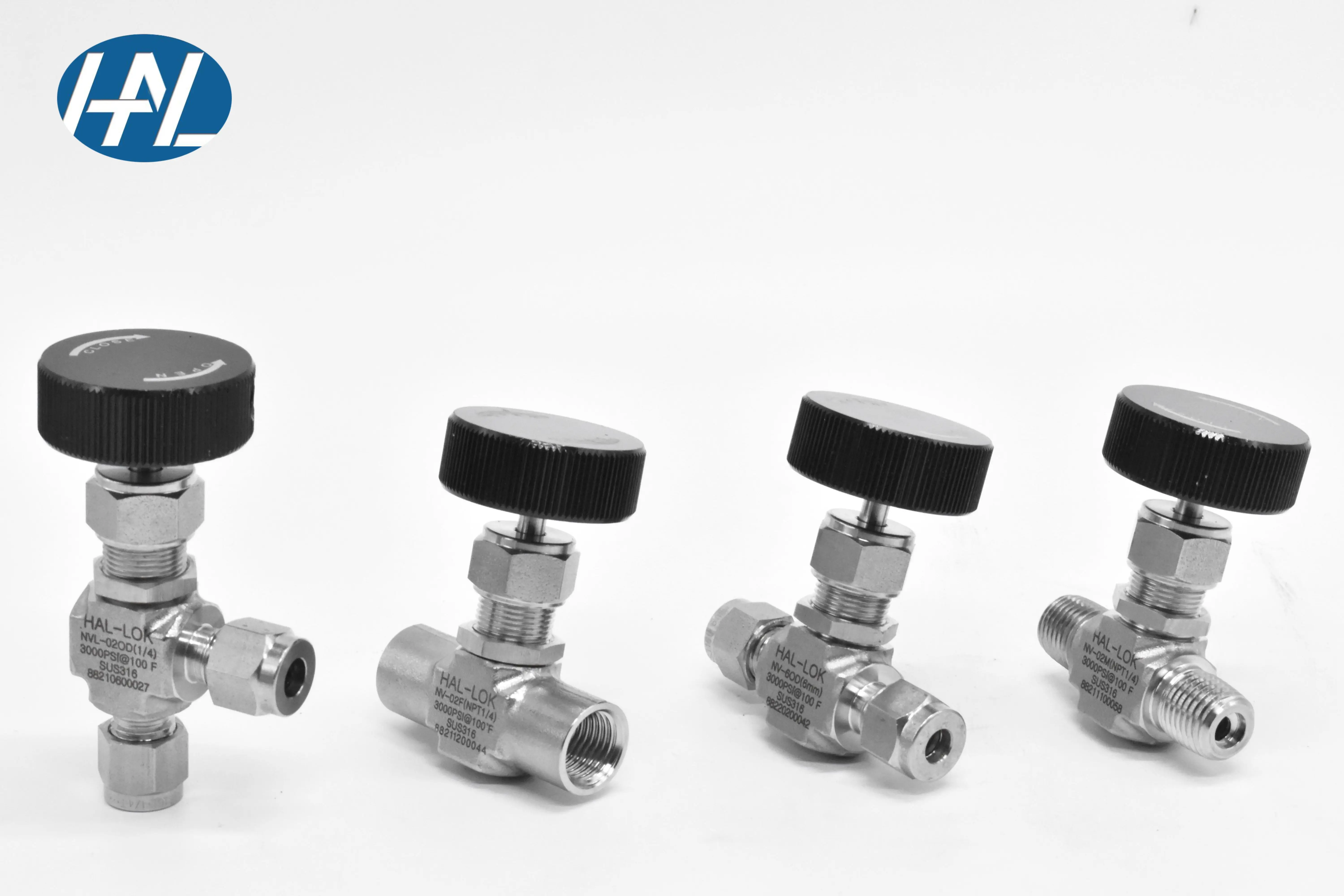 Stainless Steel 304 Needle Valve 1/8'' 1/4'' 1/2''... – Grandado - View #7