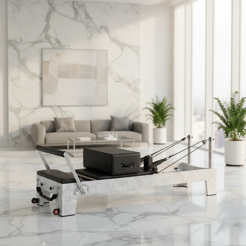 Pilates Equipment Source Factory Sale Durable Marble Patterns Oak Wood Pilates product detail 1