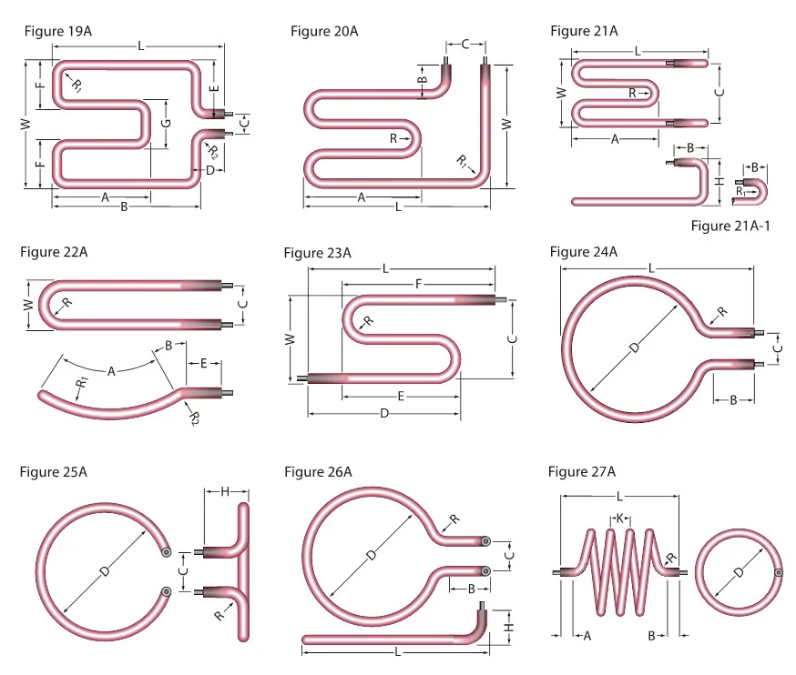 Tubular Water Heater Heating Element