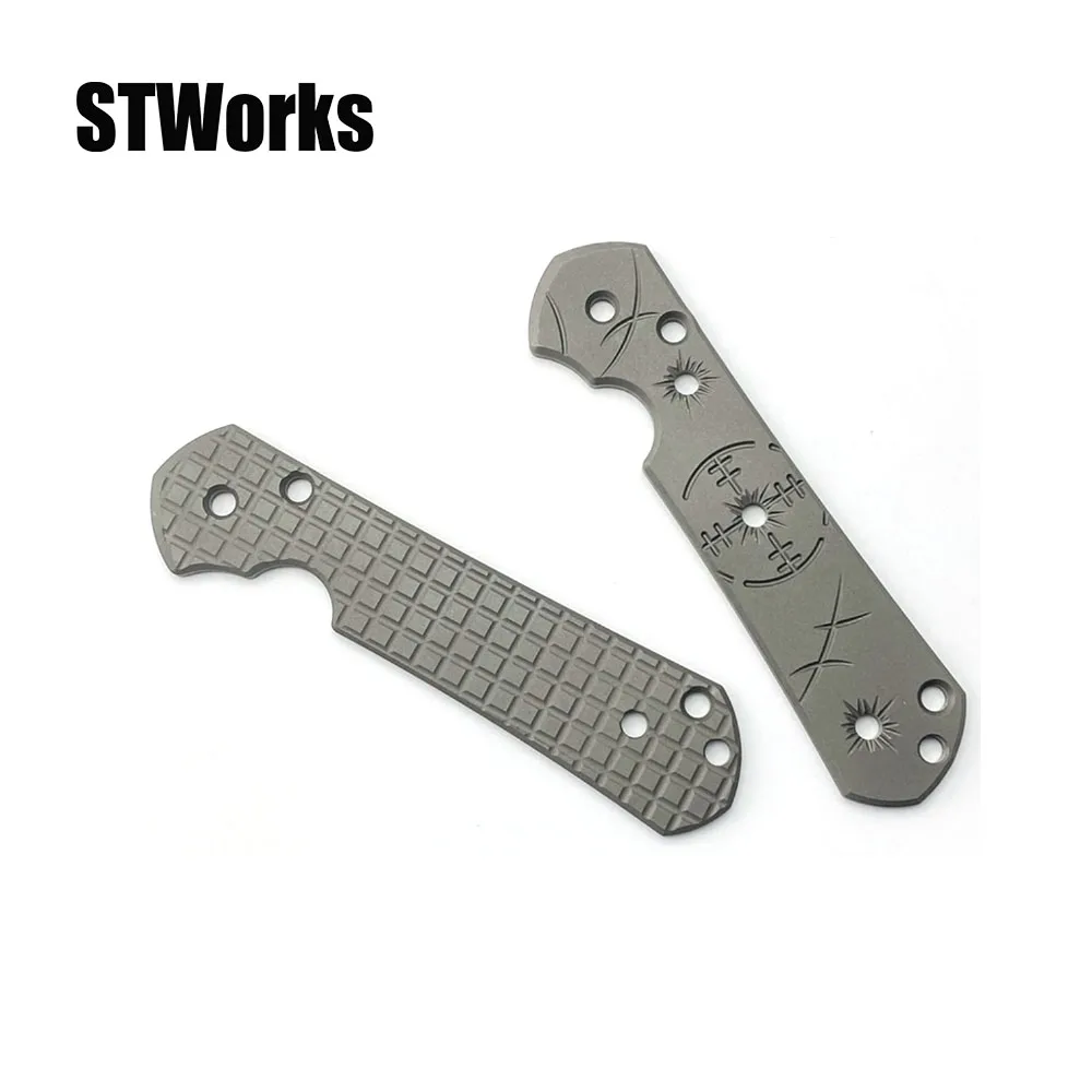 Cnc Machining  Chris Reeve Large Sebenza 21 Edc Knives Accessories Titanium Scales