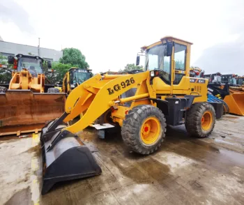 Cheap Sale 2023 Used Liugong LG926 Mini Wheel Loader with 58kw Cummins Engine 2ton Farm use backhoe loader front loader in stock