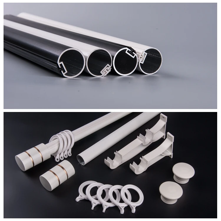 Curtain Rod Set Simple Style European Style Aluminium Curtain Track