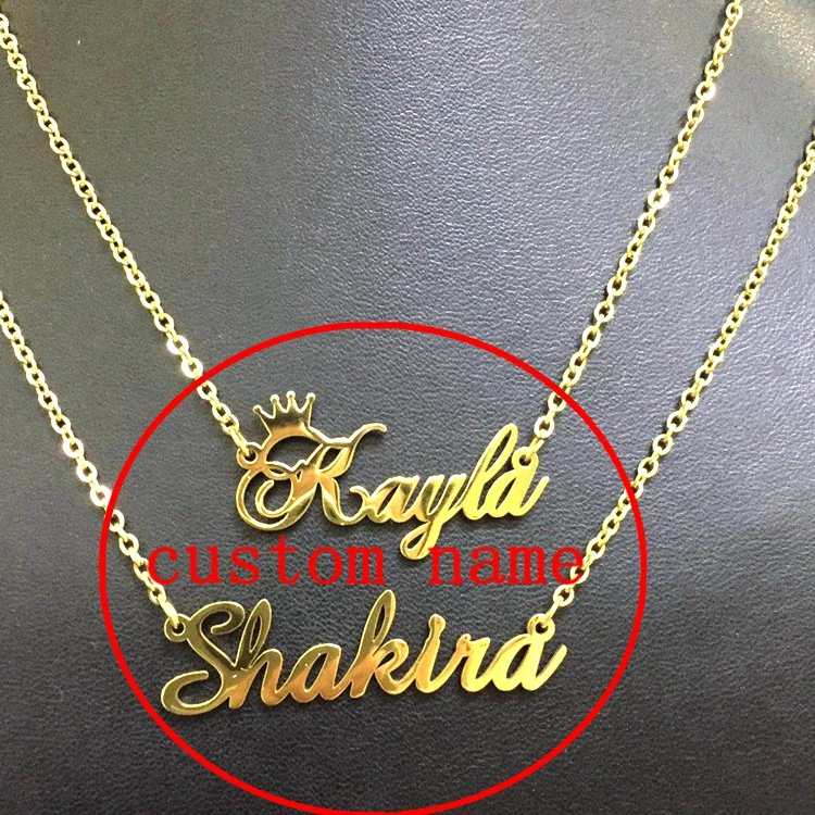 Collana Personalizzata con Nome in Acciaio Inossidabile