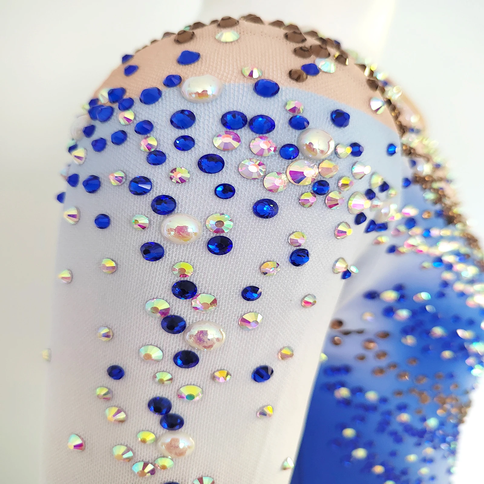 Costume Da Ginnastica Ritmica Per Ragazze - Abito Professionale Per Pattinaggio E Danza