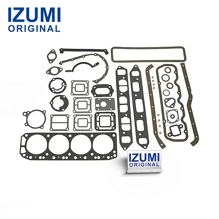 IZUMI ORIGINAL S6D155 Overhaul Gasket Kit 6128-K1-0024 6128-K2-1038 Diesel Engine Parts for Komatsu Excavator Loader Bulldozer