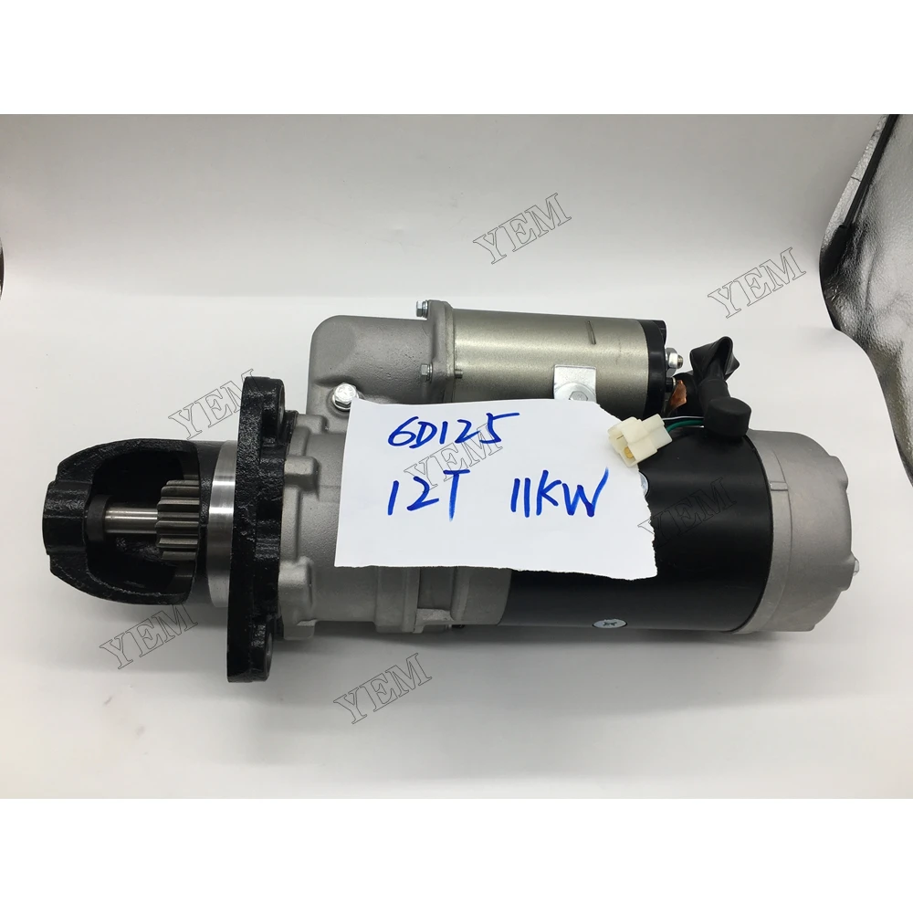 Starter Motor for Komatsu 6D125 Engine Parts Factory 6