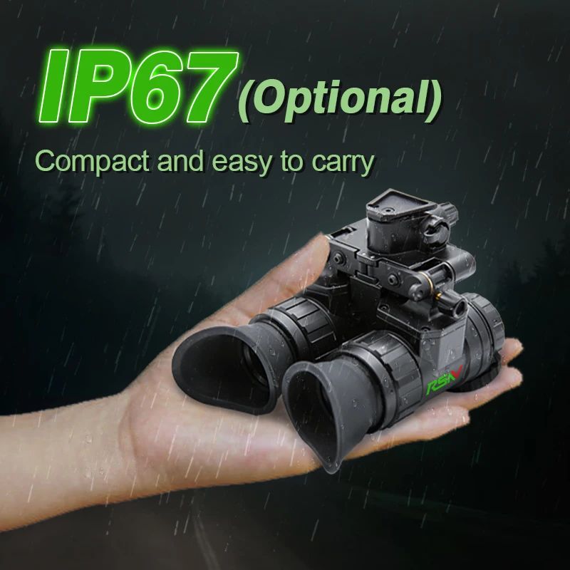 RSNV Factory Price Gen2+ Image Intensifier Tube  White/Green Phosphor SNR 25+ Night Vision Binoculars PVS31 NVG