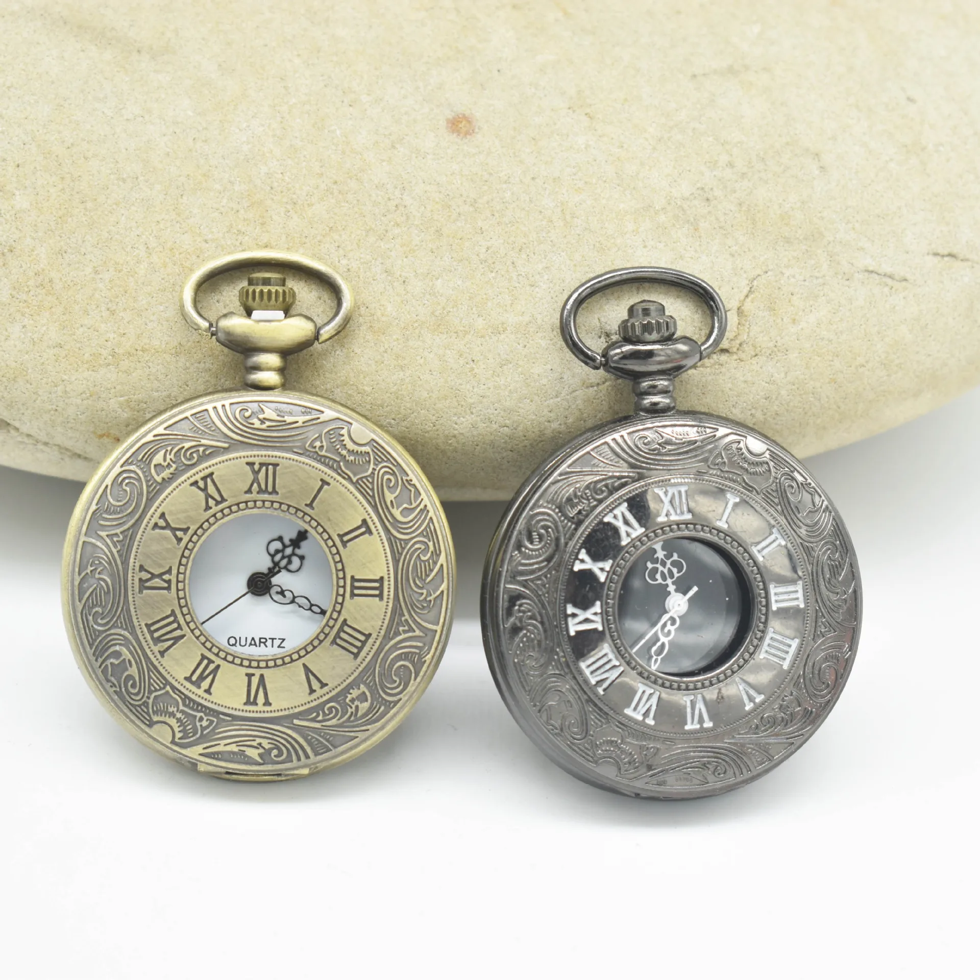 Wj1616 High Quality Antique Japan Movt Quartz Pocket Watch Japan Movt