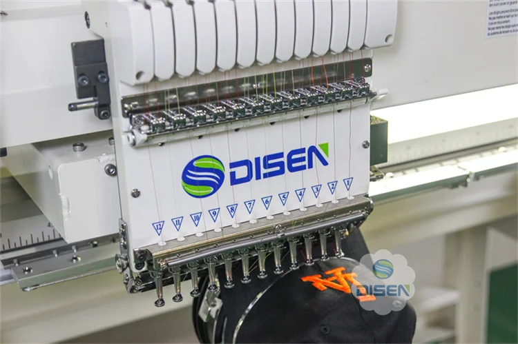 Dahao Computer Disen Automatic Two Head 12 Needle High Speed Socks Embroidery Machine Leather Jack Embroidery Machine 1/2 Header