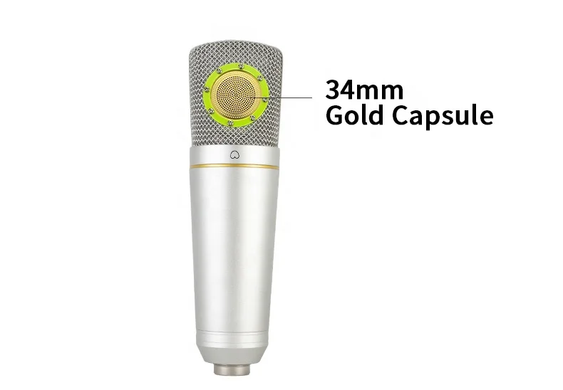 ●Mic-C ZX-89 Condenser Microphone - Professional Podcast Recording