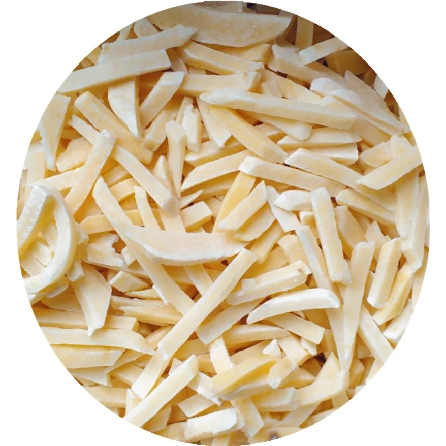 Tranches de Pommes de Terre Congelées Délicieuses Frites Françaises Congelées, un Type Premium de Légumes Congelés