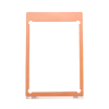 Orange border,  with film