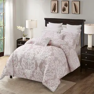 2026 KOSMOS Solid Wholesale  New Designs  Jacquard Comforter Set