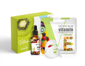 Custom logo Wholesale Korean Moisturizer Private Label Skin Care Beauty Vitamin E Face Products Whiten Facial Sheet Mask Factory