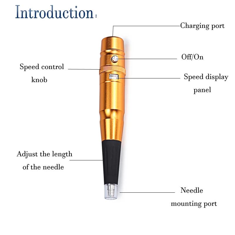 Aimoosi Digital Tattoo Machine Permanent Makeup Pen Pmu Machine Tattoo Gun Dermografo Digital