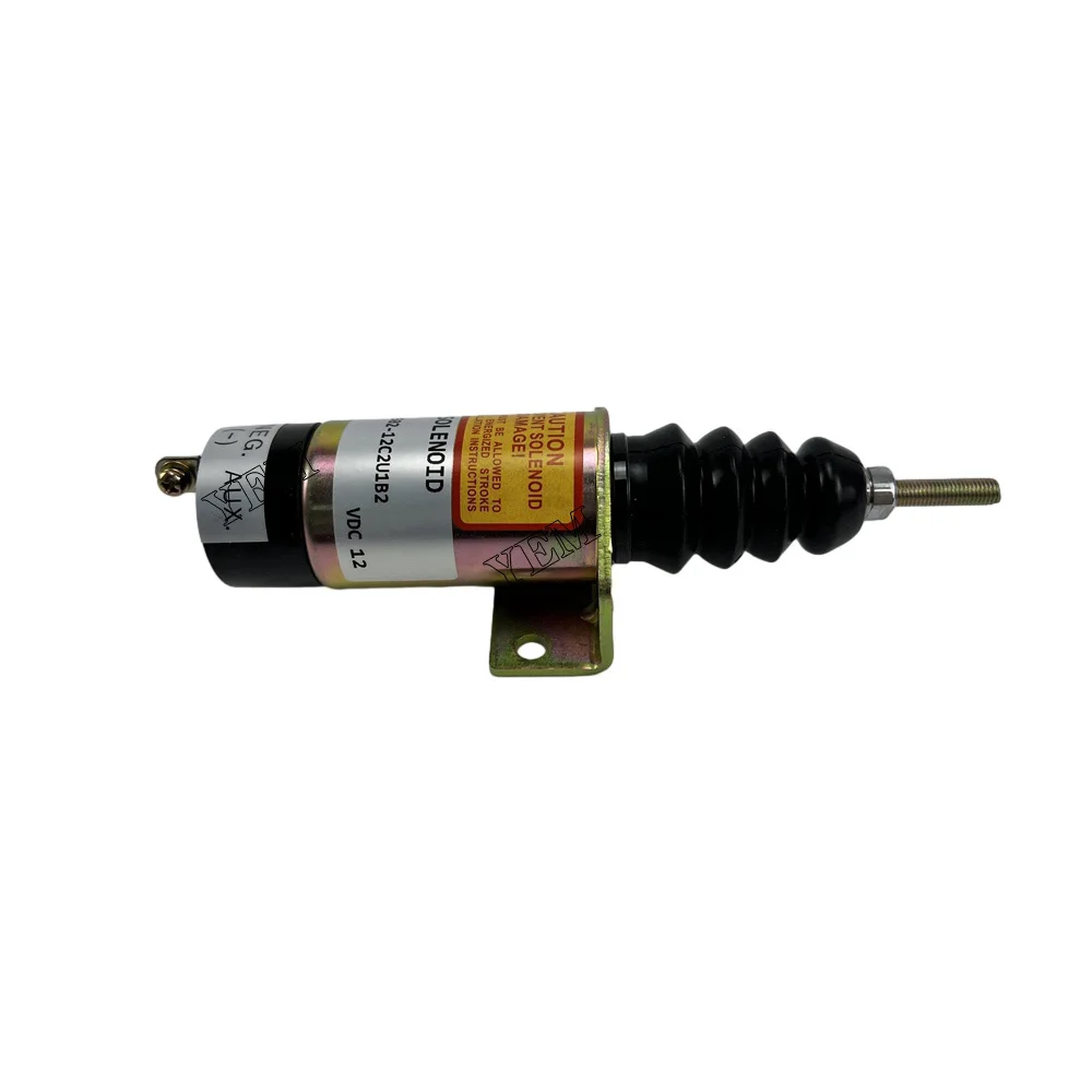 Solenoid Valve 1502-12C2U1B2 for Kubota Diesel Engine Spare Parts