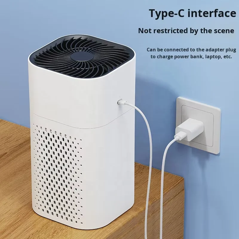 Desktop Negative Ion air Purifier Silent Removes Odors Eliminates Second-hand Smoke Large-scale Indoor air Purifier 5