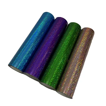 Durability Holographic Colorful Laser Chrome Rainbow Vinyl DIY Craft Cricut Self Adhesive Film Cutting PVC Vinyl Rolls