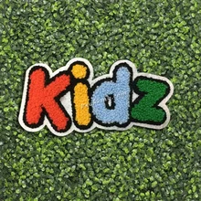 2025 Wholesale Custom Chenille Embroidery Iron on Patches for Hoodie