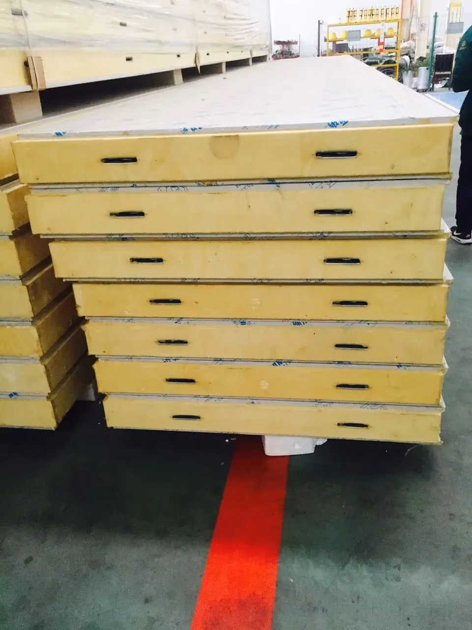 Best selling polyurethane sandwich panels for high quality cold storage rooms
