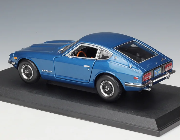 Maisto 1:18 1971 DATSUN 240Z моделирование модели автомобиля Готовая модель игрушечный дисплей с базой