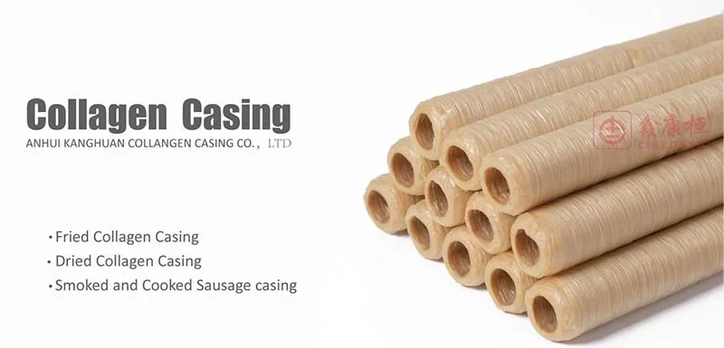 Artificial Edible Caliber 10-50 Mm Sausage Casings Collagen Sausage ...