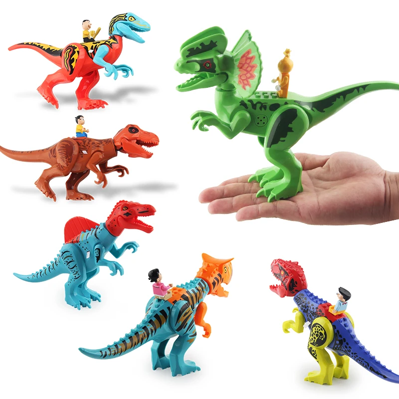 Dinosaurio bloques de construcción Tyrannosaurus Rex figura Dino