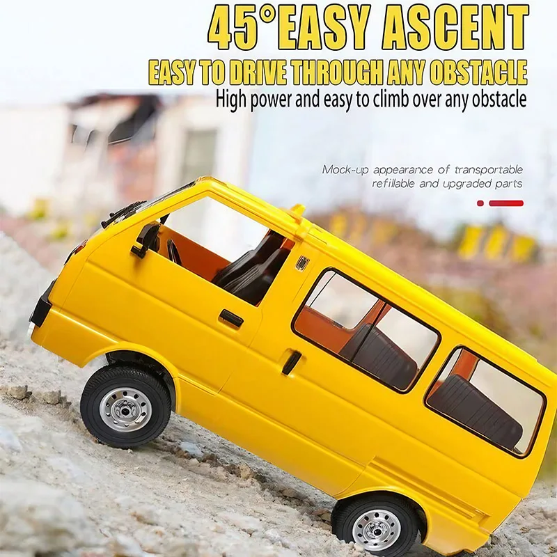 WPL D42 1/10 2WD 中置エンジン後輪駆動RWDミニチュアLEDライト搭載