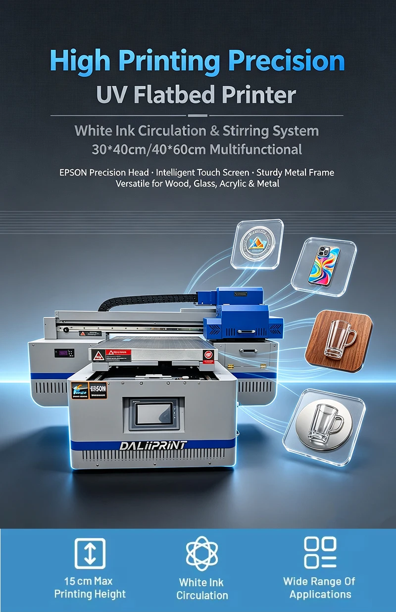 XBH-4060 UV Flatbed Printer