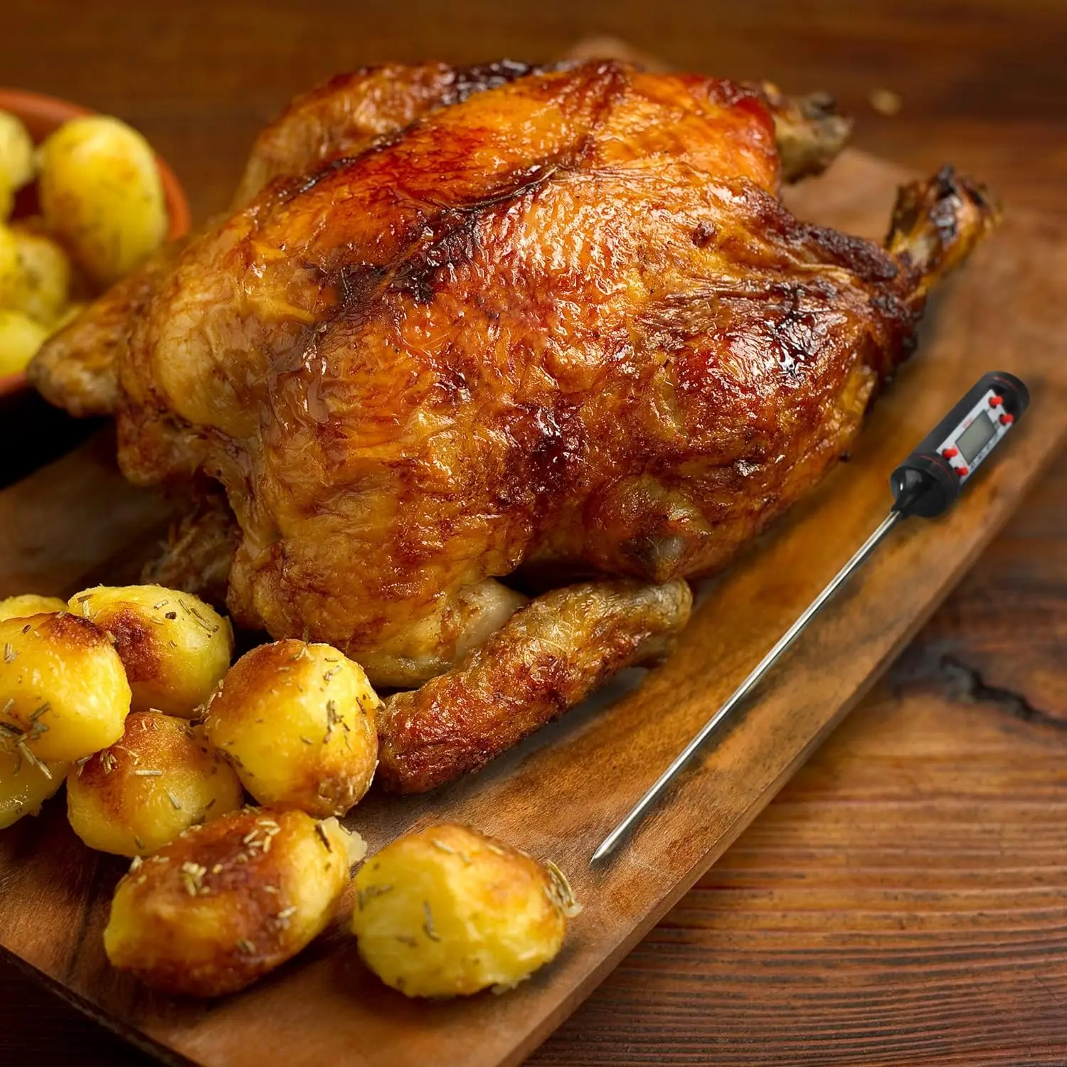 Portable Electronic Probe Kitchen Digital BBQ Thermometer Pen Style Meat Food Cooking Oven Thermometer