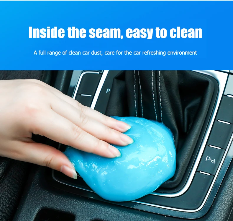 Keyboard Dust Cleaning Gel For Car Gel Cleaner Car Magic Sticky Flock Car Cleaning Glue Gel