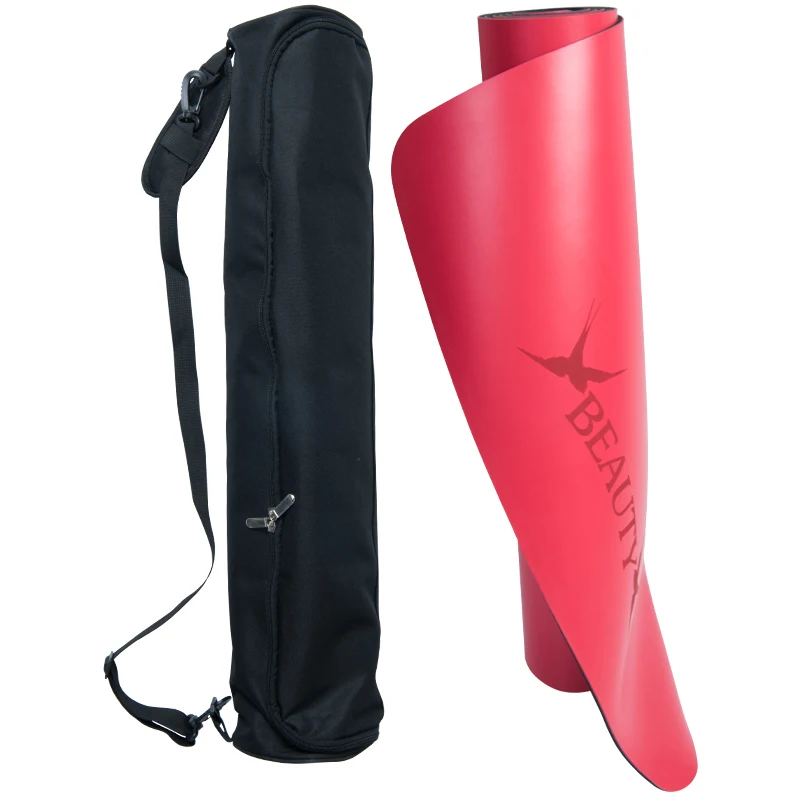 Оптовая продажа, экологически чистый коврик для упражнений из натурального каучука на заказ, очень большой длинный Коврик для тренировок и фитнеса, лучший нескользящий коврик для йоги с ремешком