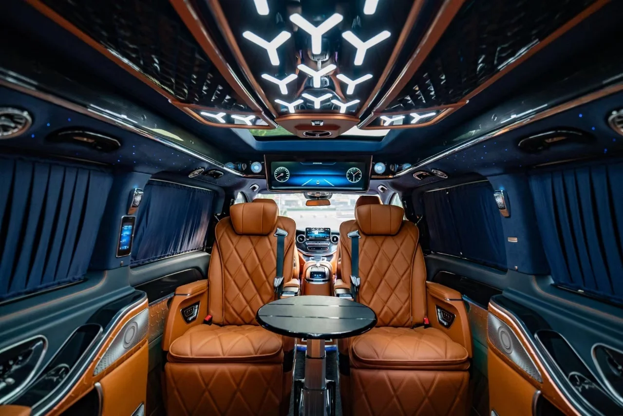 W447 V-class VITO Metris Brand New Design Luxury Whole Interior Upgrade  for  Mercedes benz  Vclass VITO Metris Full Car Tuning