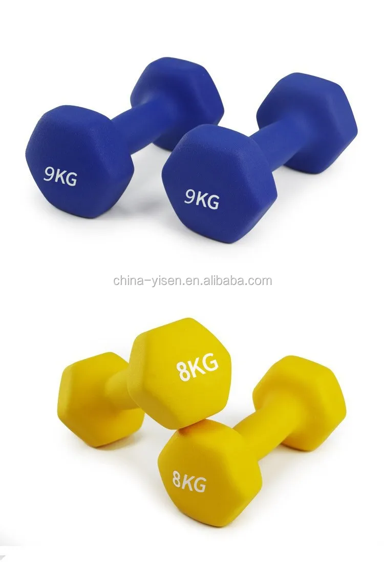 Dumbbell Set Rubber Hex Dumbbell High Quality Dumbles Weight Lifting Dumbbells