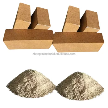 Silica firebricks with high refractoriness for lining material in cement kilns.