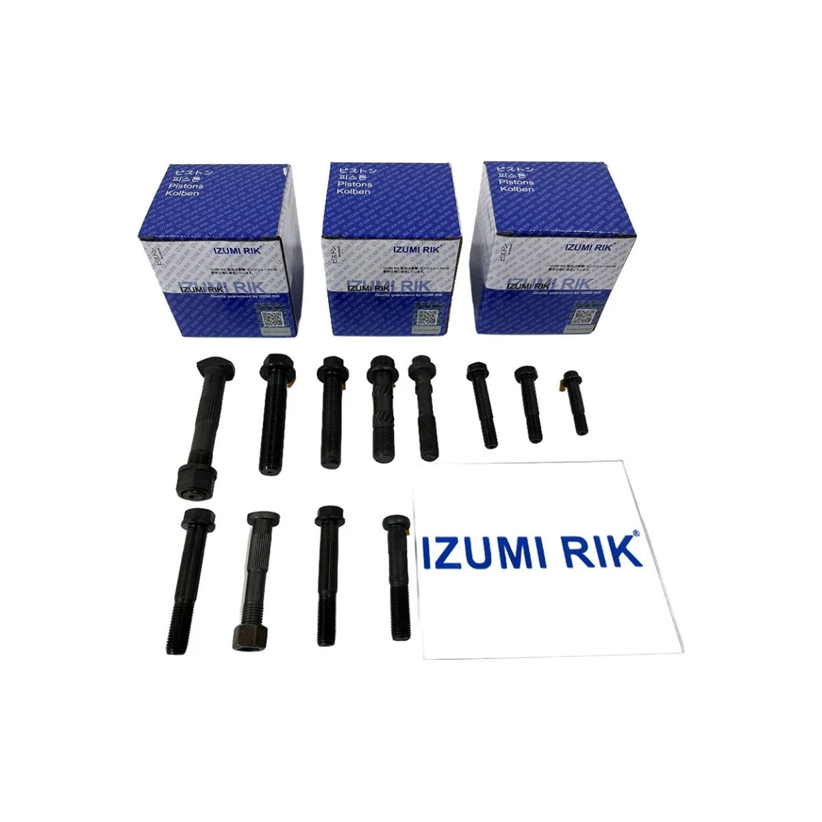 IZUMI RIK for Caterpillar 3508B 3512B Connecting Rod Bolt Engine Parts