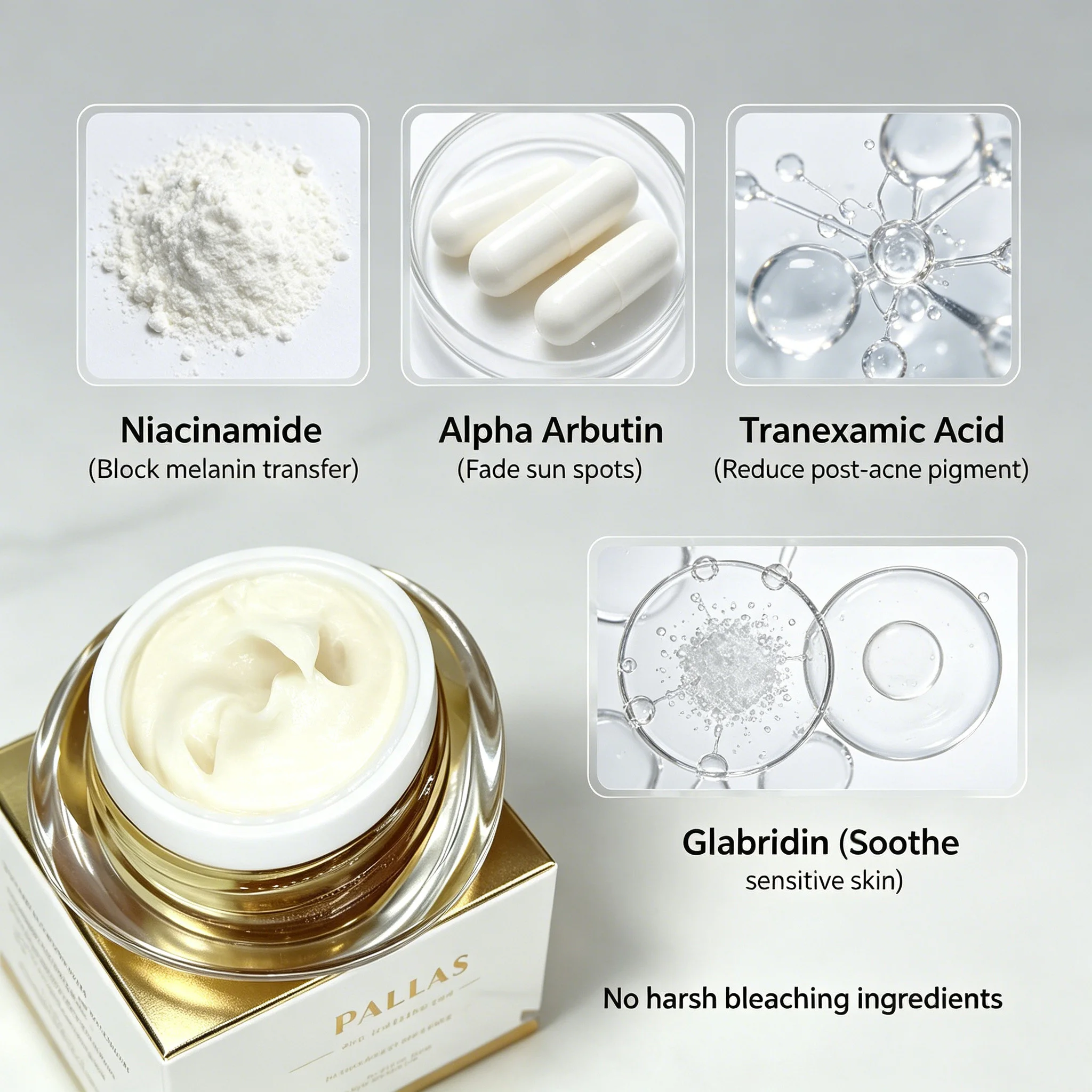 china glutathione cream Lanthome Whitening Cream, Facial Dark Spots Remover 2% Glutathione Face Cream, Prevent Aging Moisturizing Skin Brightener Cream, Smoothing Brightening Cream, White Lightening Beauty 20G | Best Price KSA Coreana Cellcode Glutathione 24K Cream